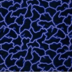 Blue electric thunder lightning Hydrographics Film