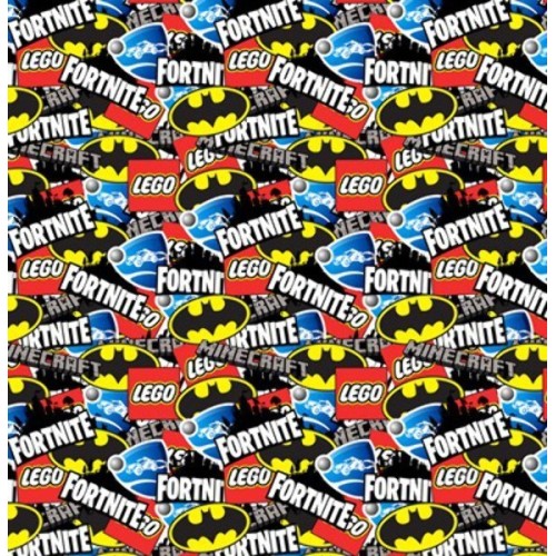 Minecraft Batman Lego Sticker bomb hydrographics design