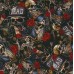 Flower Skulls Dead Hydrographics film exlusive