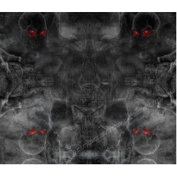 Red Eye Skulls OZ Hydrographics Exclusive pattern