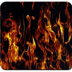 Real red  yellow Flames Hydrographics film