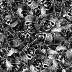 Bandana Pirates Skulls hydrographics film