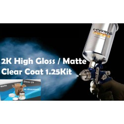 2K Pack Clear Coat  Matte/Gloss versions 1.5 LTR Kit